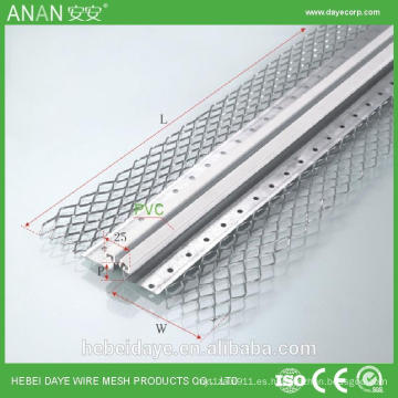 Proveedores de China galvanizado ángulo angular esquina perla para hormigón